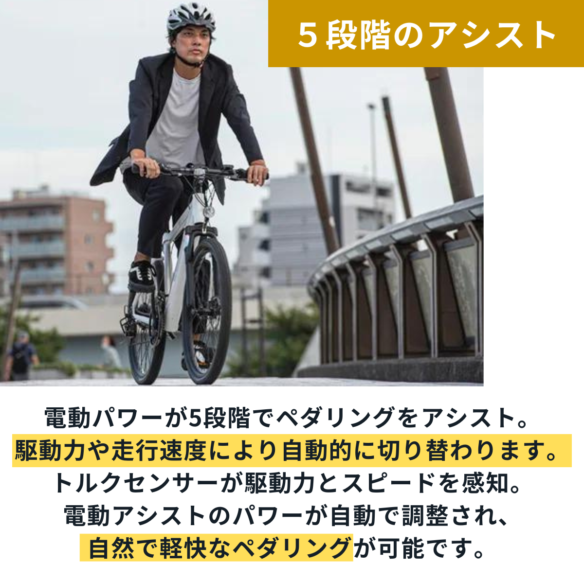 【次回入荷４月以降】マウンテンバイク×電動アシスト自転車 SWIFT HORSE１ ★5段階アシスト×21段変速