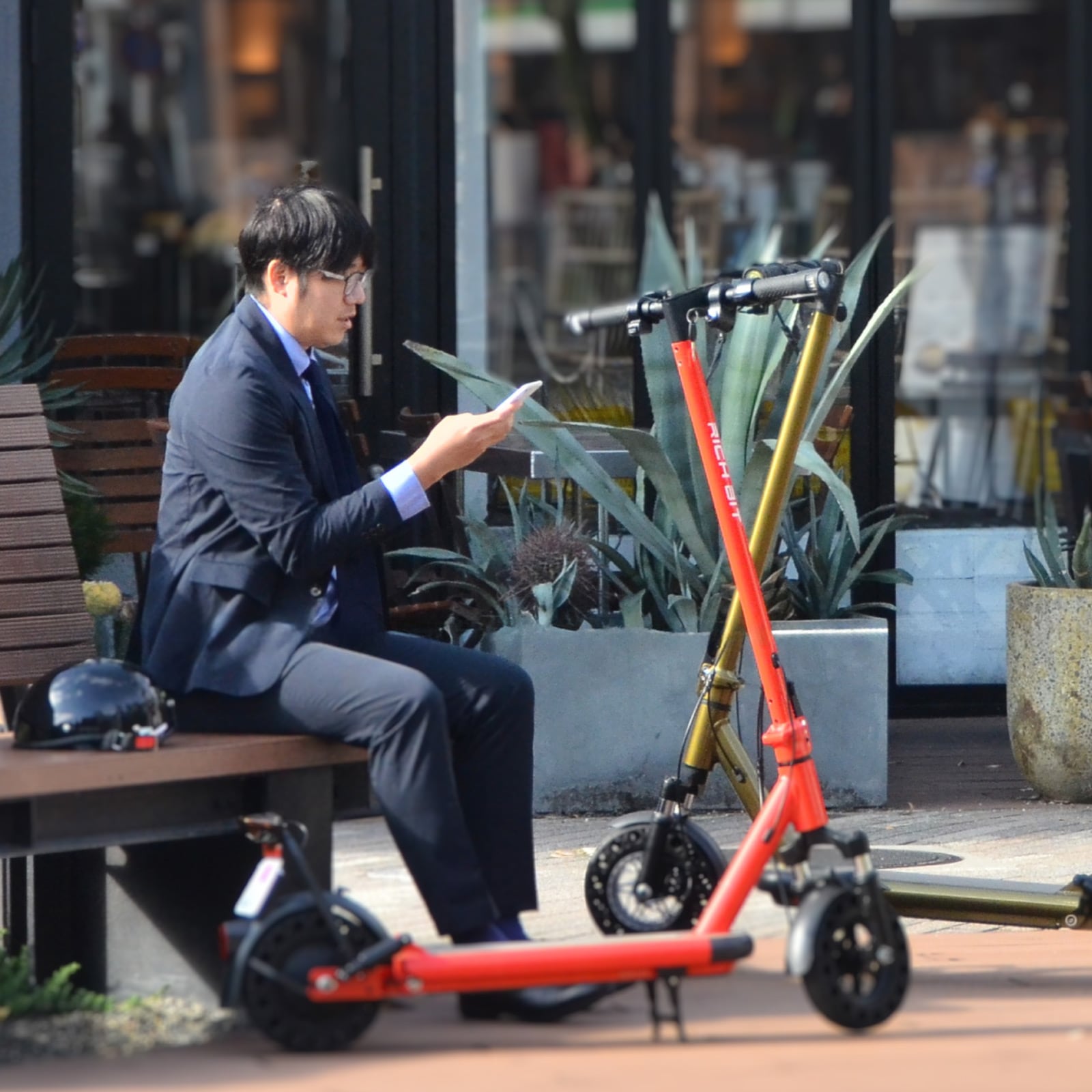 RICHBIT ES2 Pro★特定小型原付 電動キックボード （免許不要・公道/歩道走行可能 ）