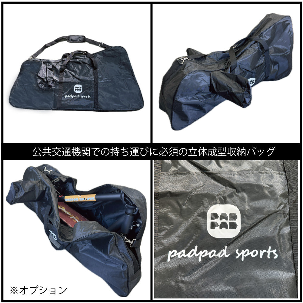 PADPAD SPORTS：J-STEP NS-K500W ★特定小型原付│オプションあり│電動キックボード（免許不要・公道/歩道走行可能）