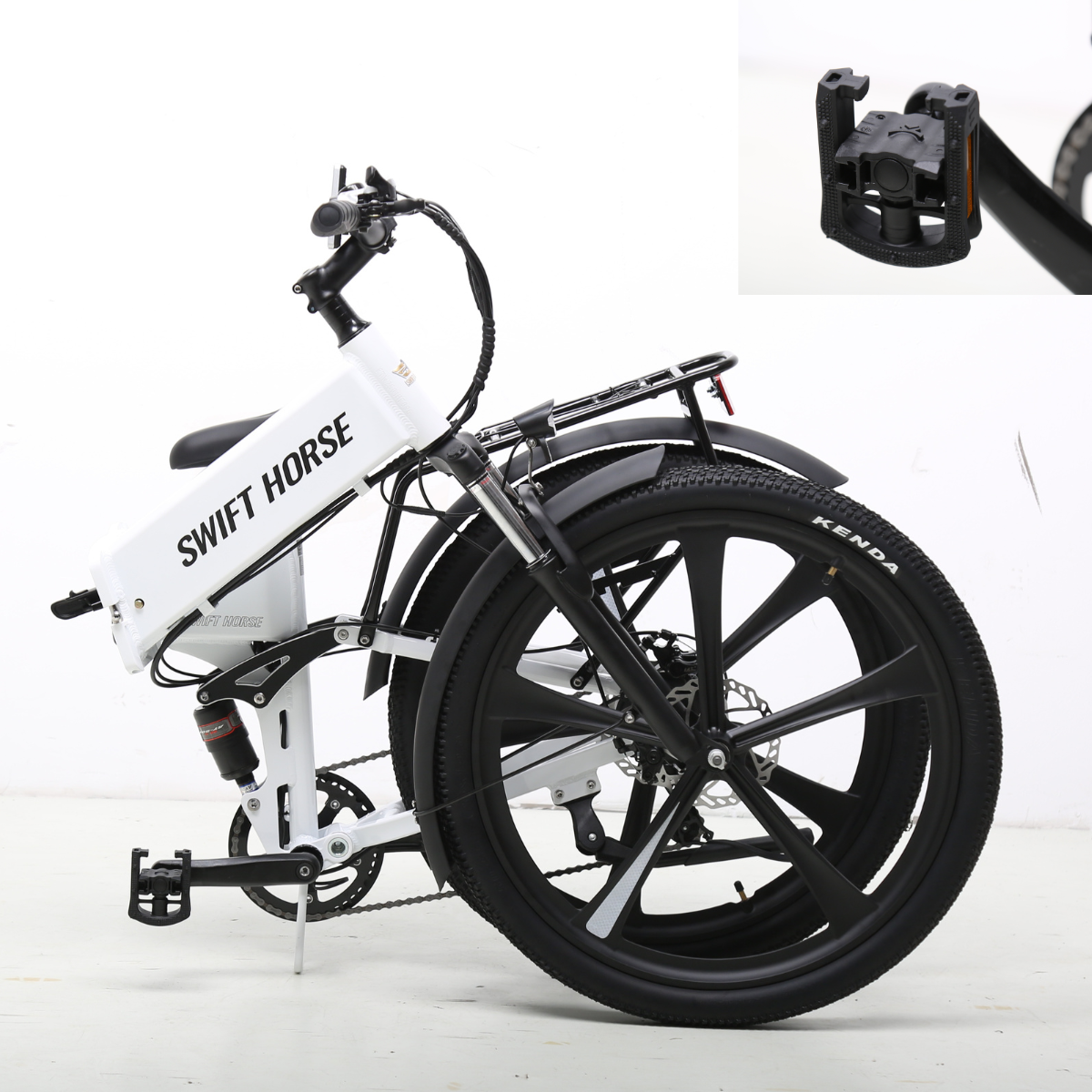 折り畳み式マウンテンバイク×電動アシスト自転車 SWIFT HORSE2 Ver.2【型式認定あり】