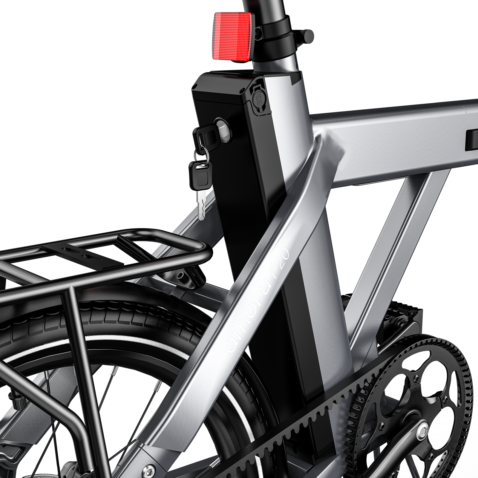 AINOHOT amoru P20 ★折り畳み 電動アシスト自転車【型式認定あり】