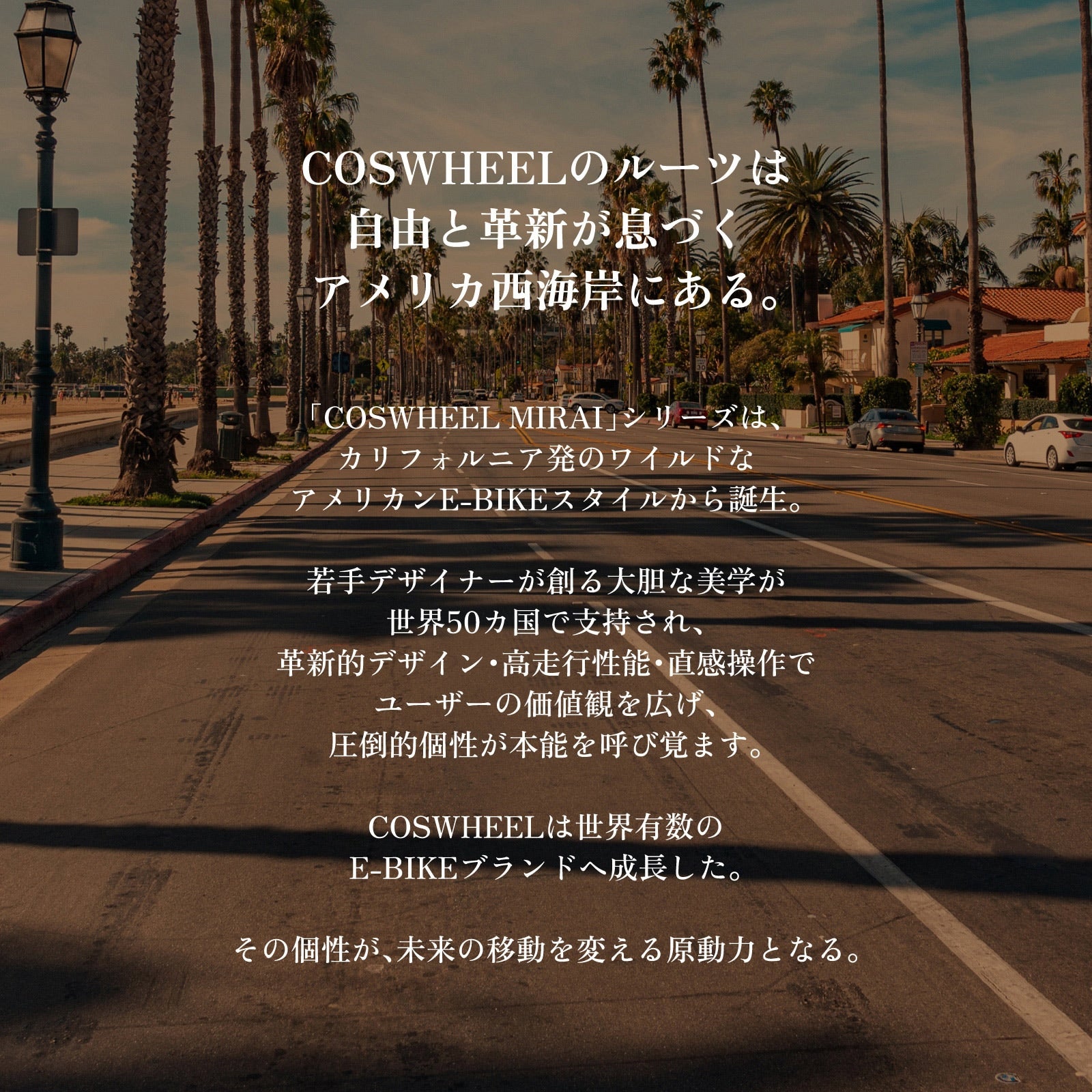 2025 NEW MIRAI S 電動バイク│500W│COSWHEEL （公道走行可能 / 原付一種モデル）