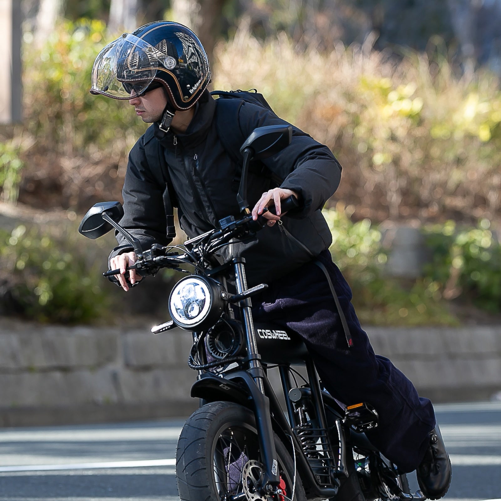 2025 NEW MIRAI S 電動バイク│500W│COSWHEEL （公道走行可能 / 原付一種モデル）