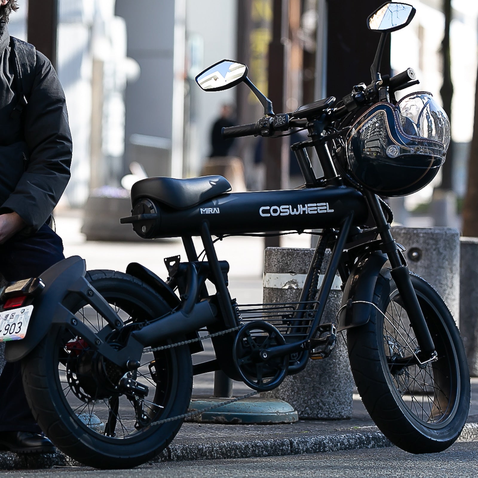 2025 NEW MIRAI S 電動バイク│500W│COSWHEEL （公道走行可能 / 原付一種モデル）
