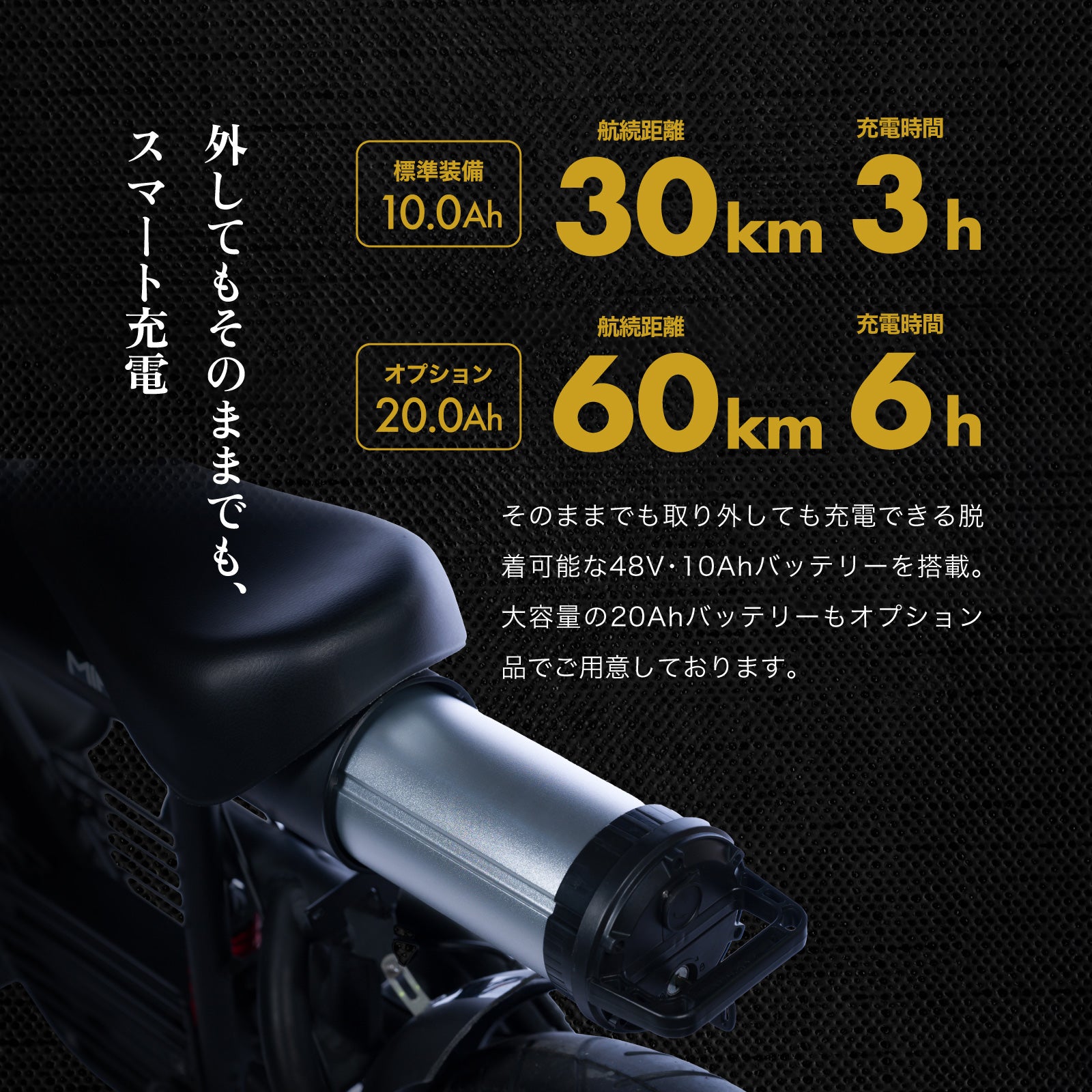 2025 NEW MIRAI S 電動バイク│500W│COSWHEEL （公道走行可能 / 原付一種モデル）