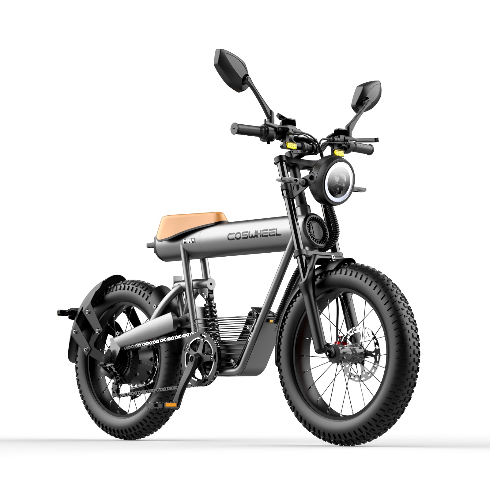 2025 NEW MIRAI S 電動バイク│500W│COSWHEEL （公道走行可能 / 原付一種モデル）